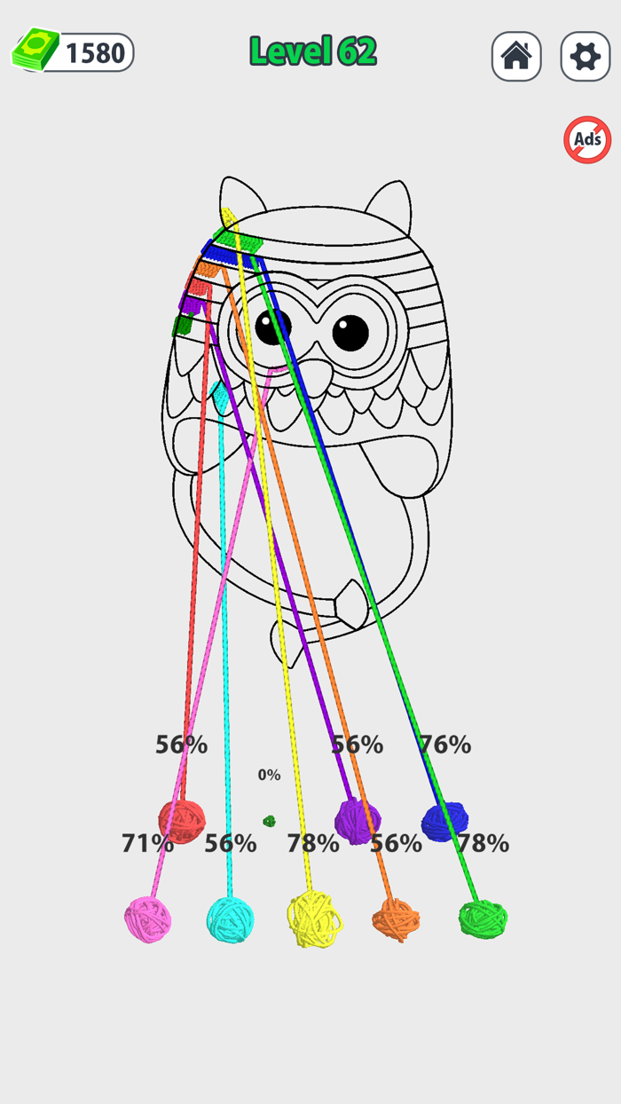 Puzzle Thread Color Sort