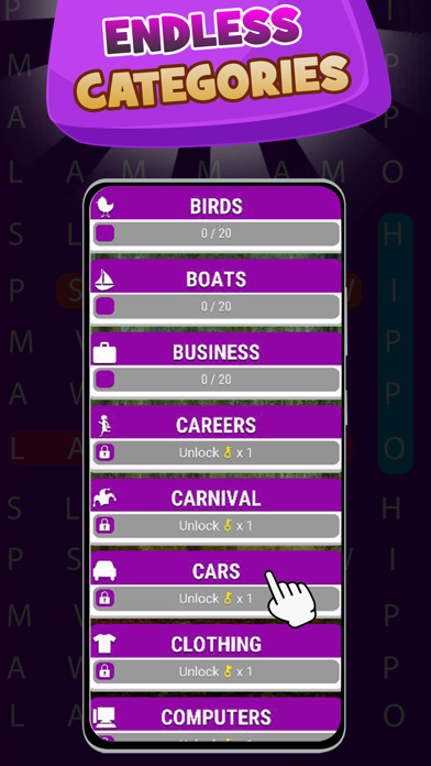 Crossword Word Escapes Puzzle Screenshot