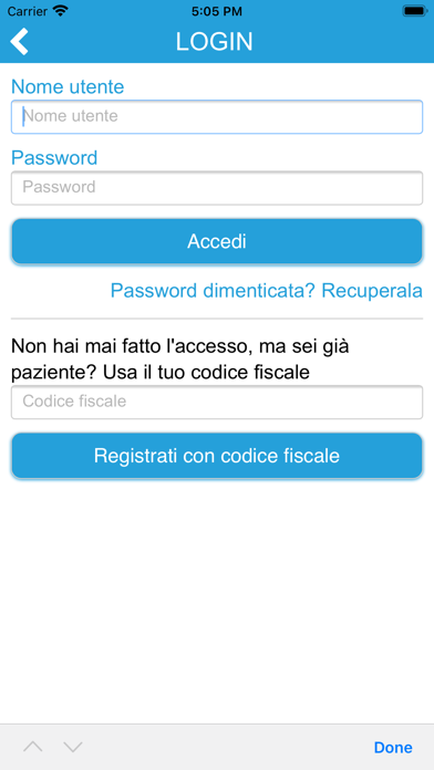 Vettore Booking Screenshot