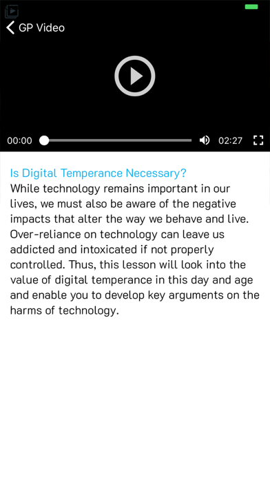 GP Study Magazine Screenshot