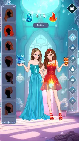 Game screenshot Ice Princess Sevelina dress up apk