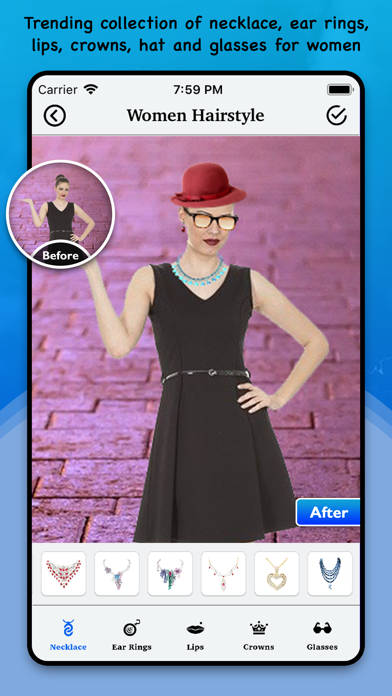 Hairstyle Changer - Makeup Art Screenshot