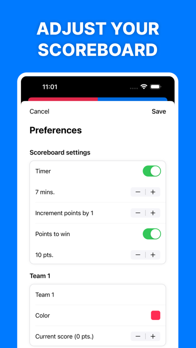 Scoreboard - Point Tracker Screenshot