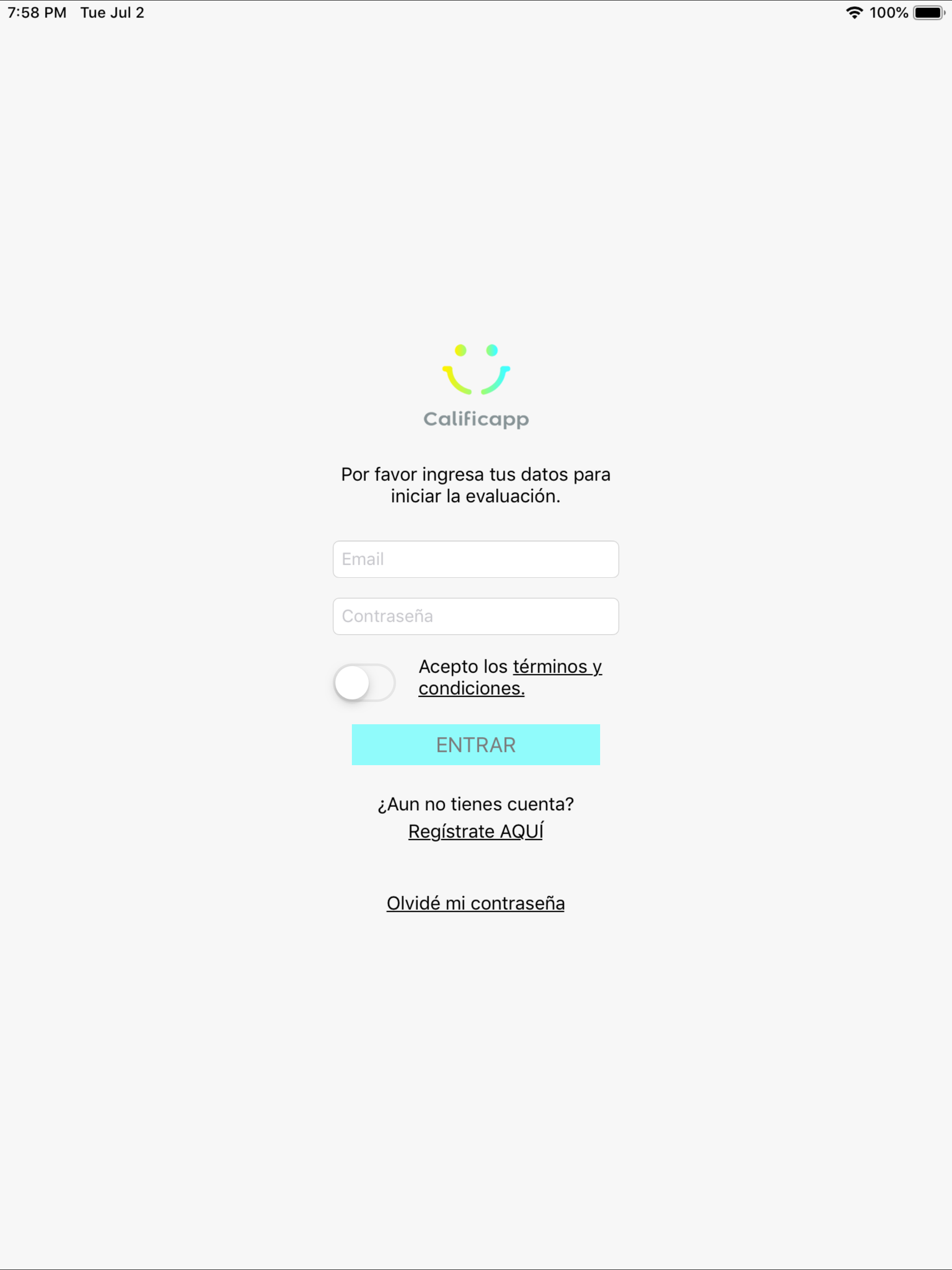 Calificapp screenshot 7