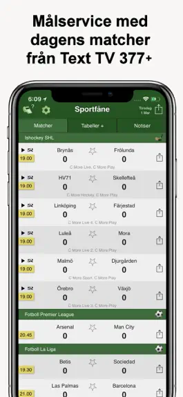 Game screenshot Sportfåne - Målservice SHL PL+ mod apk