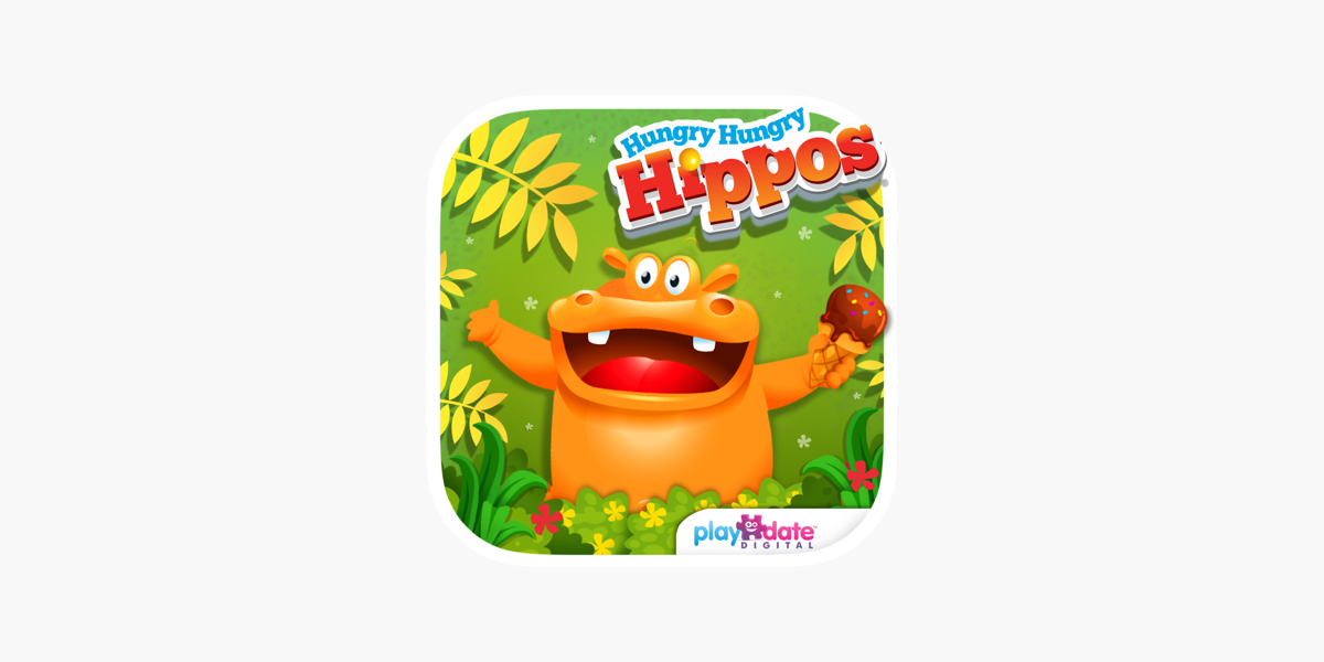 Elefun & Friends Hungry Hungry Hippos Game 