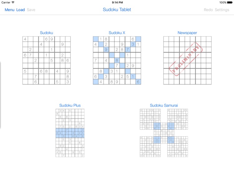 Sudoku Tablet