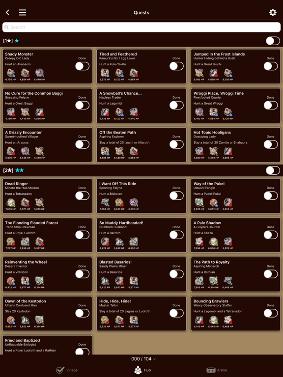 Screenshot #6 pour MHRise Companion