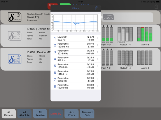 DeltaDirect iPad screenshot 5 - Music app