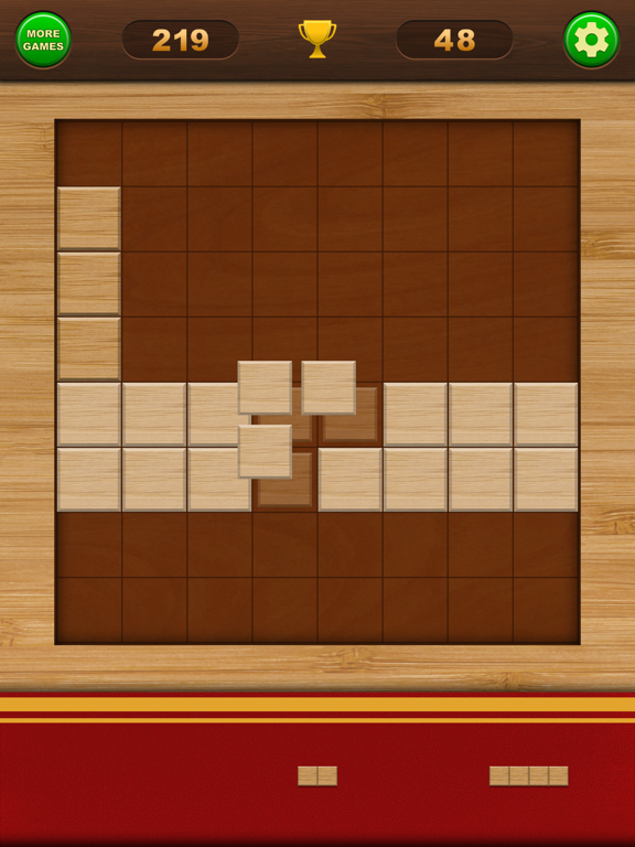 Wood - Block - Puzzle iPad screenshot