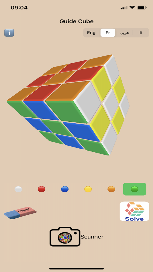#5. Solve & Scramble for Dummies (iOS) 由: Alexandre AMORTILA