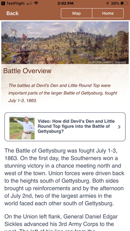 Gettysburg Battle App: July 2 screenshot-4