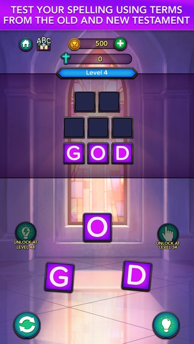 Bible Games Daily Word Worship Screenshot