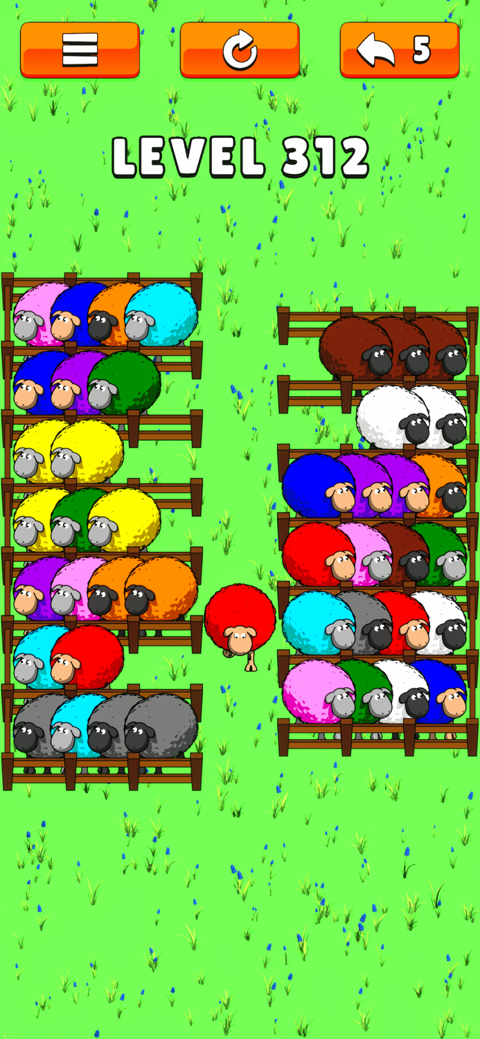 Sheep Sorting Puzzle