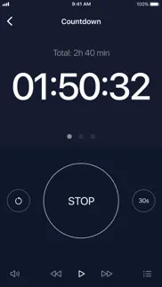 How to cancel & delete stopwatch & countdown timer 3