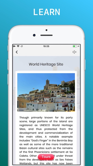 Ibiza Travel Guide. Screenshot