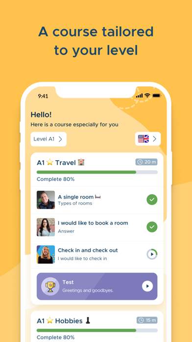 BeeSpeaker Learn English Screenshot