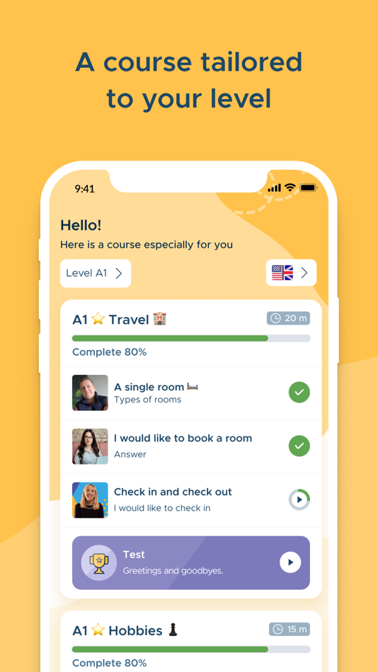 #5. BeeSpeaker Learn English (iOS) Podle: BEESPEAKER AB