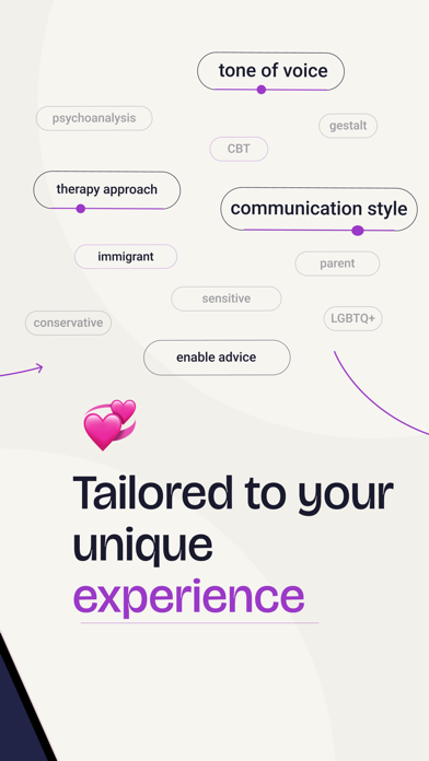 Lea - therapy chatbot Screenshot