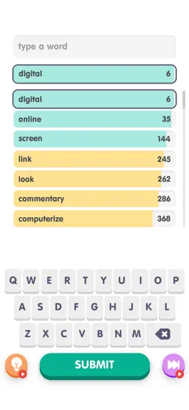 Game screenshot Contexto: Popular Words Game apk