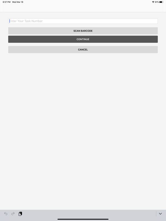 BRIZBEE Time Tracking iPad screenshot 3 - Business app