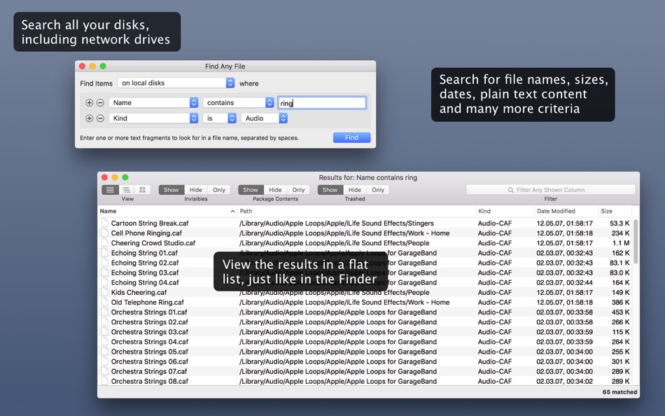 Find Any File (FAF) - 2.4.1 - (macOS)