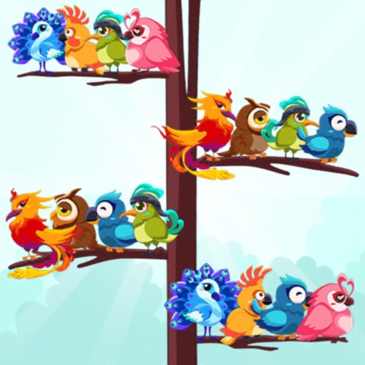 Bird Sort Color Puzzle Game Icon