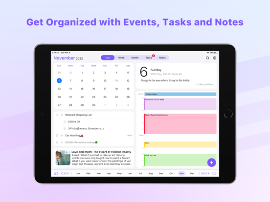 Planner Pro - Daily Planner iPad app afbeelding 1