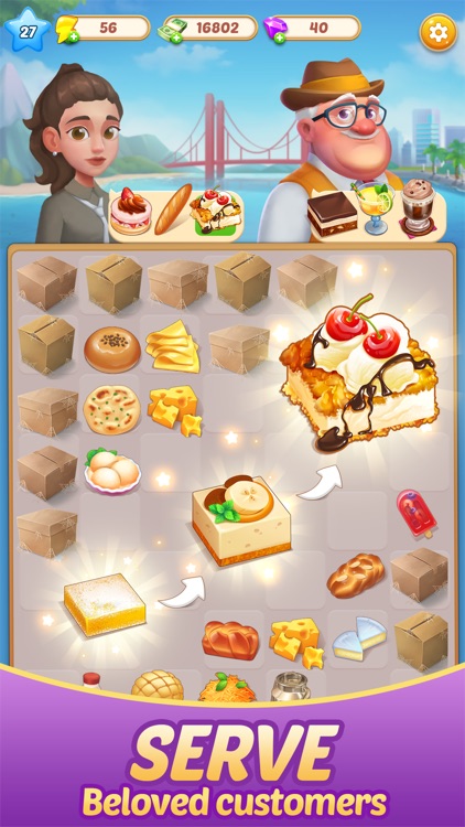 Merge Food - Chef Decoration screenshot-4