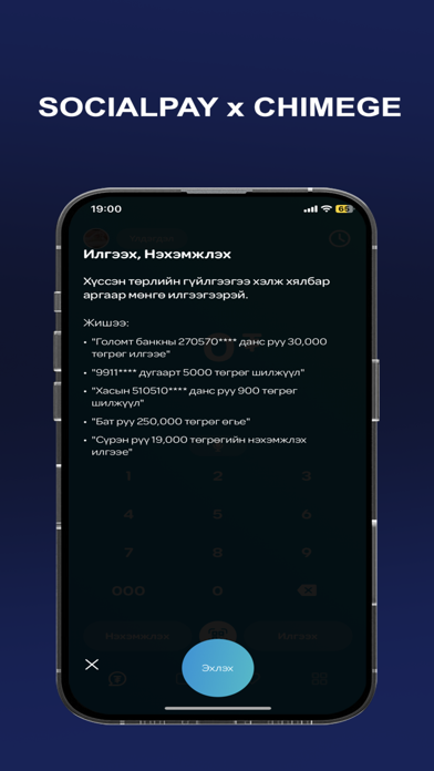 SocialPay Screenshot