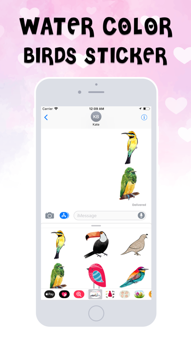 Birds Stickers! Screenshot