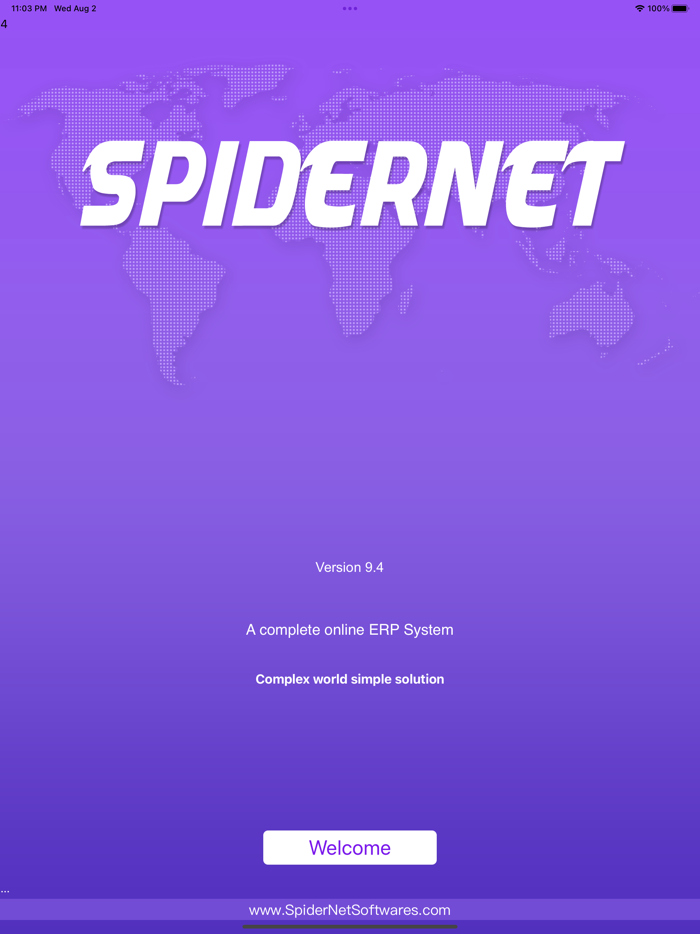 SpiderNet Online ERP System