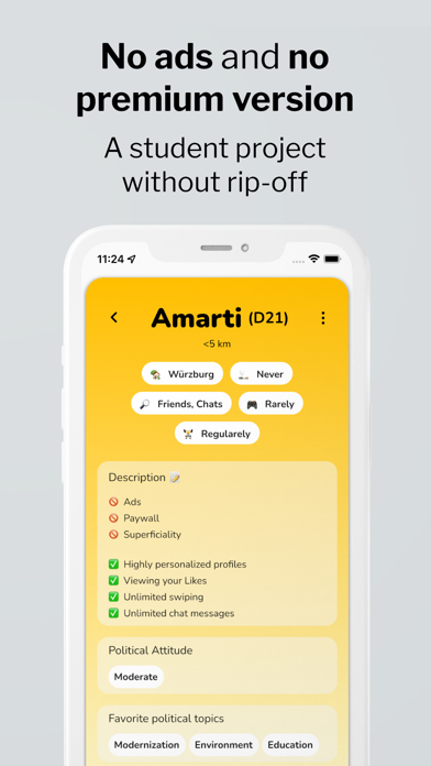 Amarti Dating Screenshot