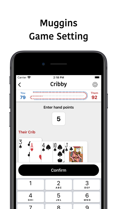 Cribby - Cribbage Card Game Screenshot