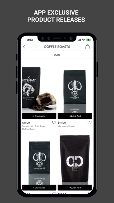 Caveman Coffee Co Screenshot