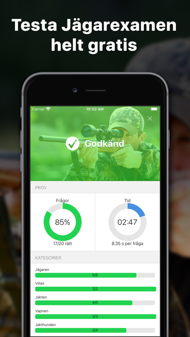Jägarexamen Lite Screenshot