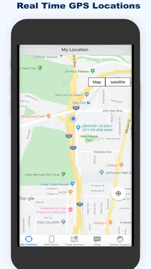 mobile-tracker screenshot 1