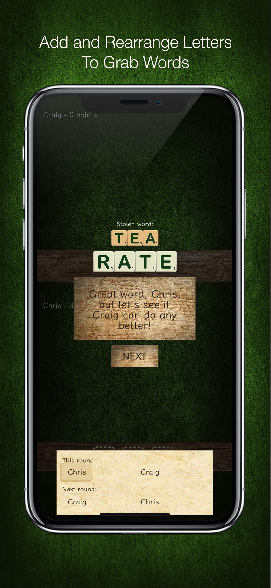 Grabble Words!