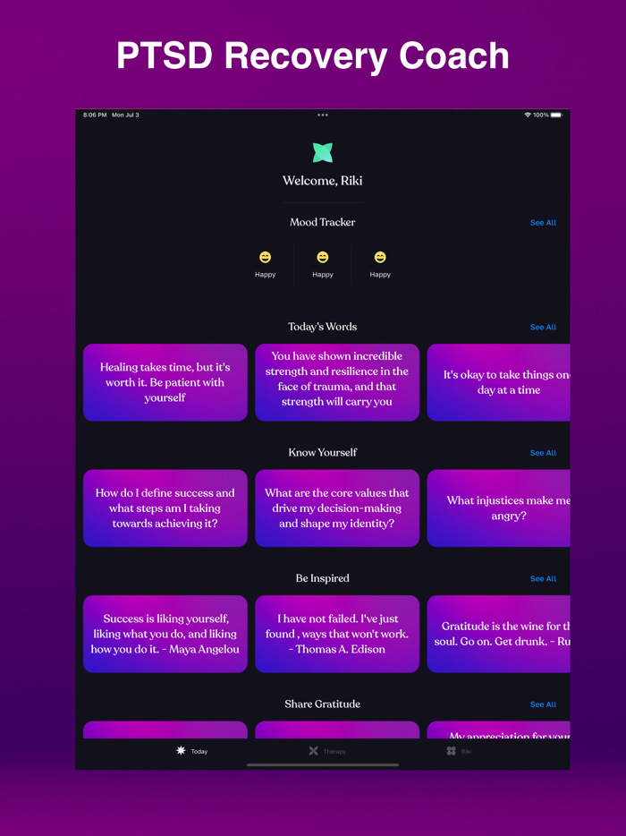 Solace PTSD Recovery Self Cafe