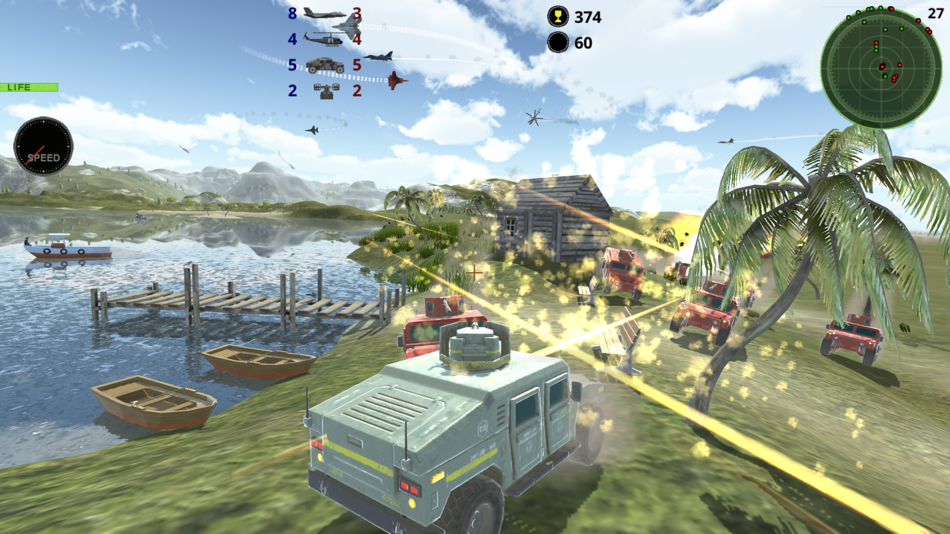 #7. Fighter 3D - Air combat game (iOS) 由: Luis Evaristo Rodriguez Campos