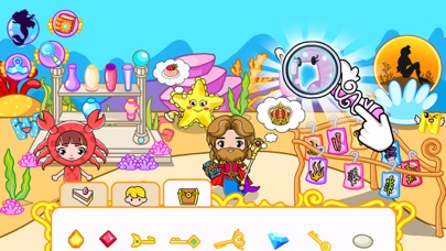 Mermaid Princess Town Design Screenshot