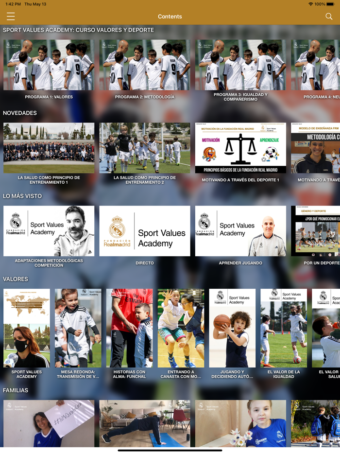 Fundación Real Madrid SVA TV