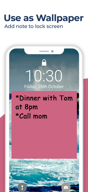 ‎Sticky Widget ToDo Notes App Screenshot