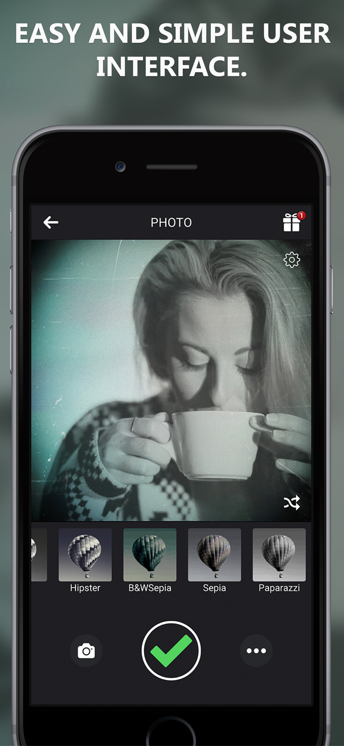 Black and White Camera for IG