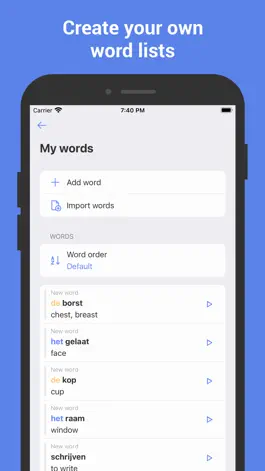 Game screenshot Learn Dutch with Flashcards! hack