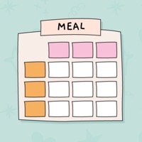 Meal plan template, food diary app not working? crashes or has problems?