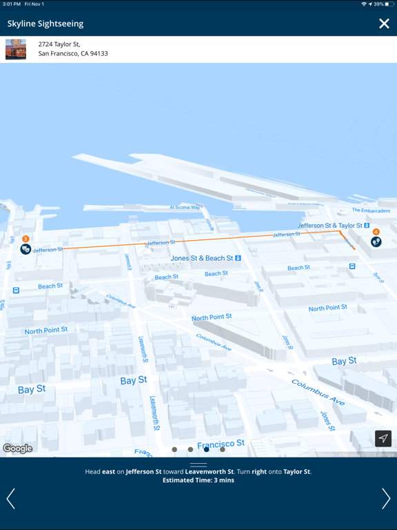 Fisherman's Wharf Trip Planner iPad screenshot 9 - Travel app