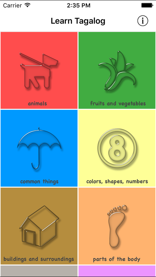 #2. Learn Tagalog - Flashcards (iOS) 由: Jovito Jr. Auza