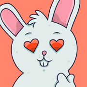 adorable Bunny Stickers