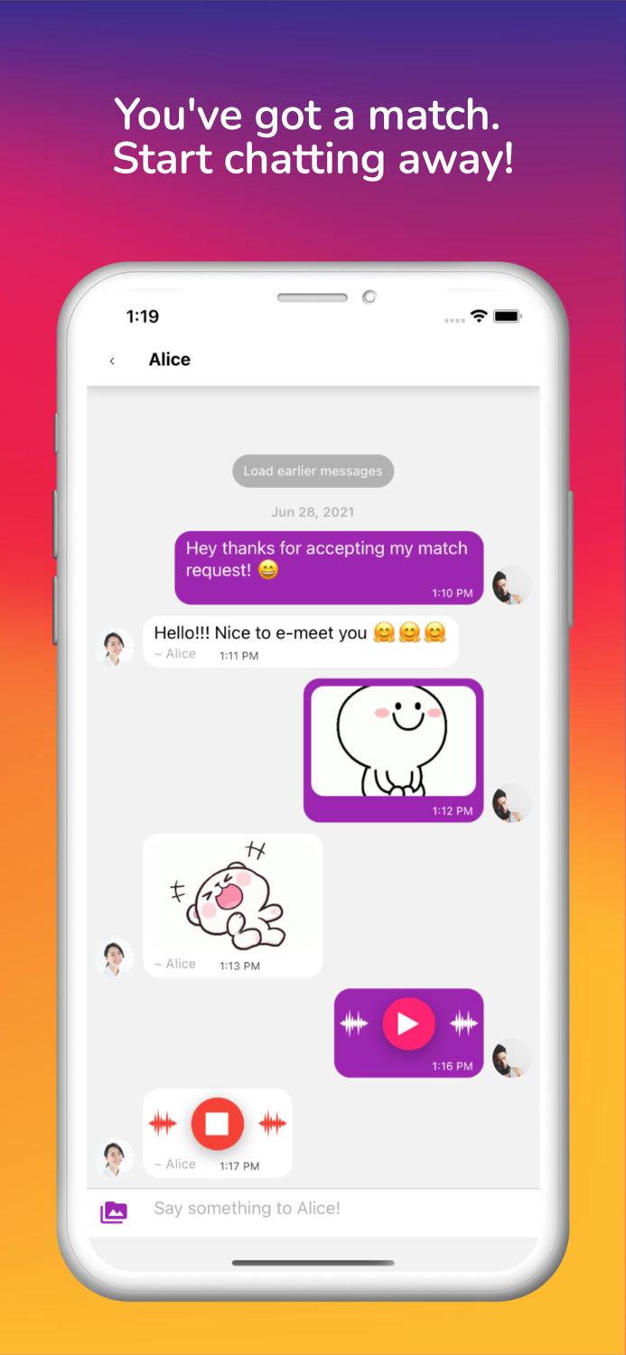 Holler Date Voice Dating